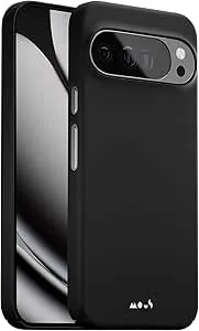 Mous For Google Pixel 10 Pro Xl (2025) Case, Compatible With qi2 Magsafe And Pixelsnap - Super Thin - Anti-Scratch Protective Phone Cover - Black