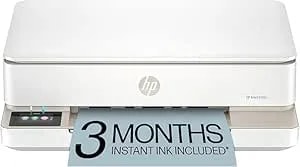 Hp Envy 6165e Wireless All-In-One Color Inkjet Printer, Portobello, Print, Scan, Copy, Duplex Printing Best-For-Home, 3 Month Instant Ink Trial Included, Ai-Enabled (714l6a) (Renewed Premium)