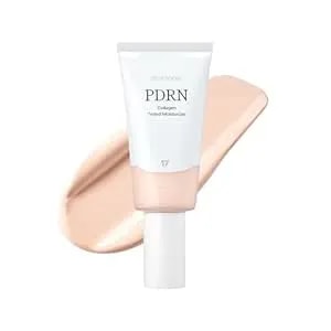 Mixsoon Pdrn Collagen Tinted Moisturizer - Skincare-Infused Base With Rice Pdrn & Peptides, 24h Vibrant Glow & Luminous Hydration, 10 Shades 50ml / 1.69 Fl.Oz. Korean Glass Skin (No. 17 Bare)