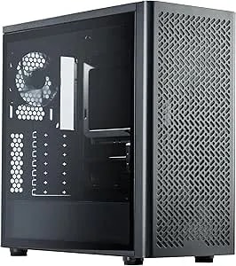 Cooler Master Elite 502 Lite Atx High Airflow Minimalist Pc Case, 410mm Gpu Max, Compatible Rtx 5090 - Rx 7090 Xt, 360mm Aio Max, Type C, Tempered Glass, 120mm Fan, Intakes Grill