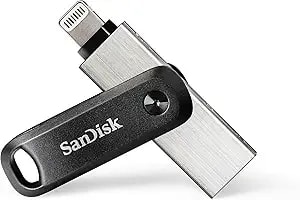 Sandisk 256gb Ixpand Flash Drive Go - For Your Iphone 14 Or Older - Create Space On Your Iphone - sdix60n-256g-gn6ne