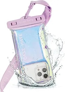 Case-Mate Soap Bubble Mini ip68 Waterproof Phone Pouch - Iridescent