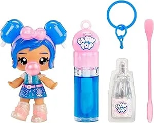 Yummiland X Licensed Sweets Lip Gloss Doll: Blow Pop Includes Diy Lip Gloss + Removable Keychain, Cosmetic Play, Collectible, Ages 4+