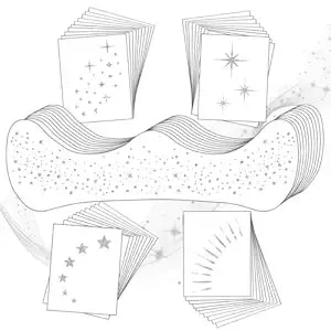 Christmas Tattoos For Kids 20pcs Glitter Freckles Face Tattoo Sparkle Freckles,Face Glitter Patches,Faux Freckles Christmas Makeup-Silver