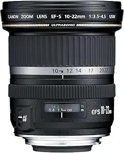 Canon Ef-S 10-22mm F/3.5-4.5 Usm Slr Lens For Eos Digital Slrs