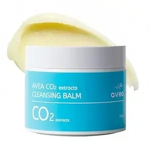 Avea co2(Extracts) Cleansing Balm - Including Golden Jojoba Oil, Olive Oil, Make- Up & Blackhead Remove, Melting Cleansing Balm, Makeup Remover, Face Wash, Korean Skin Care L 3.88 Fl.Oz