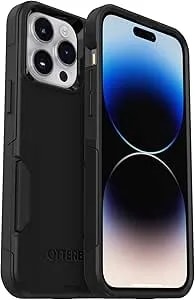 Otterbox Iphone 14 Pro Max Commuter Series Case - Black , Slim & Tough, Pocket-Friendly, With Port Protection