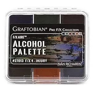 Graftobian F/X Aire Alcohol Activated Palette - Sfx Makeup (F/X 4 - Injury)