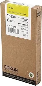 Epson Ultrachrome Hdr Ink Cartridge - 200ml Yellow (t653400)