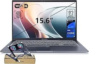 Asus Vivobook 15 Laptop, 15.6" Fhd, Intel Core i9-13900h, 24gb Ram, 1tb Ssd, Next Gen Ai Ready, Physical Webcam Shield, Backlit Keyboard, Fingerprint Reader, Wi-Fi 6, win11 Pro, Blue, Pco Bundle