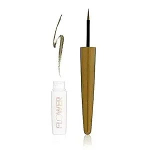 Flower Beauty Liquid Kajal Blendable Eyeliner - Eye Liner Meets Eyeshadow - Rich, Intense Color - Straight Line Or Smolder Blend - Jaded