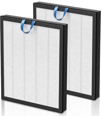 Vital 200s Replacement Filter For Levoit Vital 200s-P Air Purifier - High-Efficiency Activated Carbon, Vital 200s-Rf For Pet Odors, Smoke, Pollen, Lrf-v201-Wus, 2 Pack, White