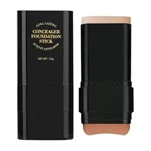 15g Moisturizing Foundation For Women Foundation Stick -  - Double-Head Concealer Cream, Long-Lasting Facial Primer For Girls Foundation Stick Makeup Foundation Full Coverage Foundation Fou