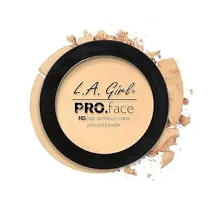 L.A. Girl Pro Face Powder Nude Beige, Lax-gpp605, 0.25 Ounce