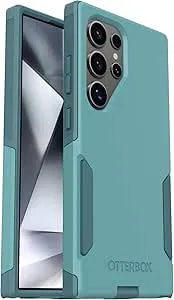 Otterbox Samsung Galaxy s24 Ultra (Only) - Commuter Series Case - Riveting Way (Teal) - Slim & Tough - Pocket-Friendly - With Port Protection - Non-Retail Packaging