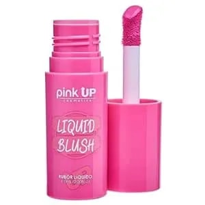 Pink Up - Liquid Blush - Long-Lasting Liquid Blush - Non-Greasy - Highly Pigmented - Suitable For All Skin Types - Matte Colors - Subtle Shimmer Highlights - Shade: Pink Cheeks - 6ml - Model pklb08