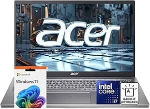 Acer Aspire Premium 15.6" Fhd Laptop - Intel Core i7-1255u Up To 4.7ghz - 16gb Ram - 512gb Pcie Ssd - Iris Xe Graphics - Backlit Keyboard - Webcam - Wi-Fi 6 - Sleek & Portable - Windows 11