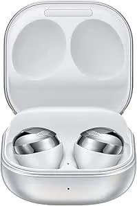 Samsung Galaxy Buds Pro True Wireless Earbud Headphones - Phantom Silver (Renewed)
