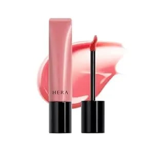 Hera Sensual Tinted Shine Lip Serum #220 Sundaze - Weightless Sleek Shine, Transfer-Resistant Color, 12-Hour Soft Lip Stain Oil, Double Hydration Wih Hyaluronic Acid, High-Gloss Finish, 0.30 Oz.