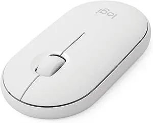Logitech Pebble i345 Wireless Bluetooth Mouse For Ipad - Off White