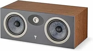 Focal Theva Center - 2-Way Center Channel Speaker With 6.5-Inch Drivers, Sold Individually, Dark Wood - Fthevaccdw