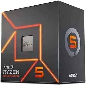 AMD Ryzen 5 7600 6-Core, 12-Thread Unlocked Desktop Processor