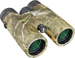 Bushnell Powerview 10x42 Bonecollector Binoculars -All-Purpose Adult Binoculars For Hunting, Birdwatching, Travel, Fishing & More, Realtree Edge Camo