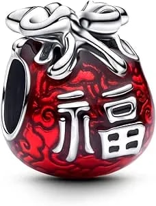 Pandora Winged Heart Mini Dangle Charm Sterling Silver