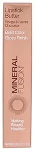 Mineral Fusion Lipstick Butter, Luscious, 0.06 Ounce