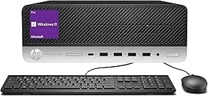 Hp Prodesk 600 g5 Sff Desktop Computer Pc, Core i5-9500 3.0ghz, 16gb Ram, 512gb Ssd, Keyboard & Mouse, Wifi, Bluetooth, Windows 11 Pro (Renewed)