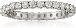 Ross-Simons 1.00 Ct. T.W. Diamond Eternity Band In 14kt White Gold