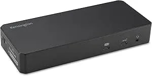 Kensington SD4790P USB-C Quad 4K Displaylink Docking Station, 100W Charging, 3 X Displayport, 3 X HDMI, For Windows/Macos/Chromeos (K33610NA)