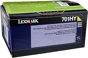 Lexmark 70C1HY0 Yellow High Yield Return Program Toner