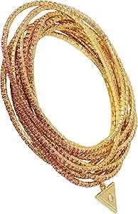 Guess Pink Stretch Bracelet Set