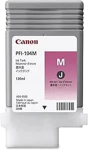 Canon cnm3631b001aa Pfi-104m-Magenta Ink Tank 130ml