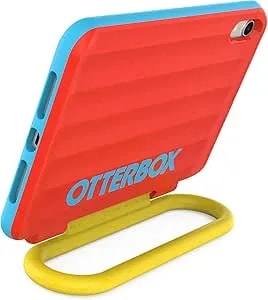 Otterbox Made For Kids Case For Ipad Mini (a17) And Ipad Mini (6th Gen) - Hearts And Crafts (Red), Easy Installation And Removal, Grab And Go Handle, Easy Cleaning, Durable