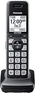 Panasonic Cordless Phone Handset Accessory Compatible With KX-TGF77x Series Cordless Phone Systems - KX-TGFA71S