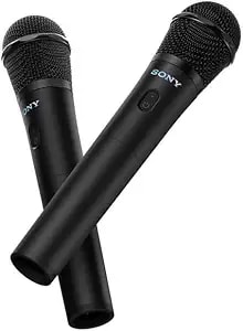 Sony Ult Mic Wireless Microphone For Karaoke With 20 Hour Battery, Includes Two Wireless Mics And Receiver (uoultmic1)
