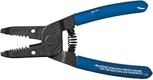 Klein Tools 1011 Multi-Purpose Wire Stripper And Cutter, Made In Usa, 10-20 Awg Solid And 12-22 Awg Stranded Wire