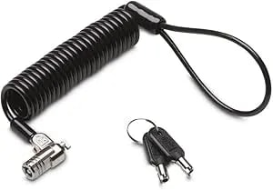 Kensington Microsaver 2.0 Portable Keyed Cable Lock For Laptops & Other Devices (k64423ww)