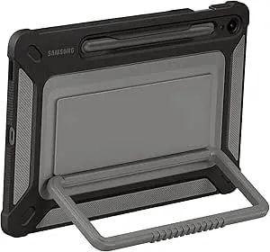 Samsung Galaxy Tab s9 Fe Outdoor Cover, Rugged Tablet Protector And Carry Case, Military Grade Protection, Built-In Kickstand, S Pen Holder, Us Version, Black
