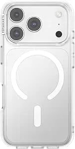 Popsockets Iphone 17 Pro Phone Case With Magsafe, Wireless Charging Compatible, Clear - Clear