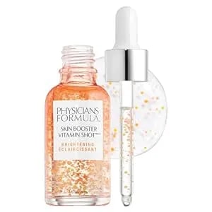Physicians Formula Skin Booster Vitamin Shot, Brightening Serum With Vitamin C, Licorice & b3, Targets Dark Spots For Radiant Glow – Brighten