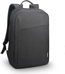 Lenovo Laptop Backpack B210, 15.6-Inch Laptop/Tablet, Durable, Water-Repellent, Lightweight, Clean Design, Sleek For Travel, Business Casual Or College, GX40Q17225, Black