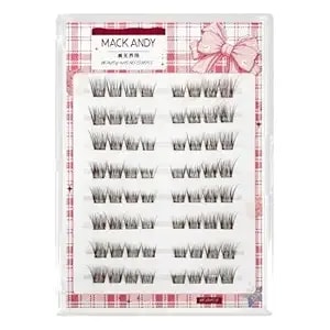 Brown Self Adhesive Eyelash Clusters Press On Eyelash Lasgoos Natural Bb Curl 3d Lash Individual 9-12mm 64cluster Pre-Glued Long-Lasting Diy Eyelash Extensions No Glue No Remover Needed Lashes