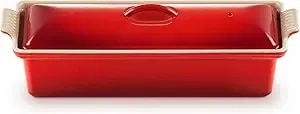 Le Creuset Enameled Cast Iron PâTé Terrine, 2 Qt., Cerise