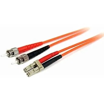 Startech.Com 2m Fiber Optic Cable - Multimode Duplex 62.5/125 LSZH Fiber Jumper Cord - LC/ST
