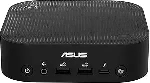 Asus Nuc 14 Pro Ai Microsoft Copilot+ Ai Pc With Intel Series 2 Core Ultra 7 258v, 32gb lpddr5x Ram, 1tb Nvme Ssd, Thunderbolt™ 4, Wifi 7, Win 11 Home, Voice Command, Toolless Chassis Access, Mini Pc