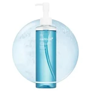 Medicube Zero Pore Blackhead Cleansing Oil - Makeup Remover For All Skin Types, Daily Moisture Facial Cleanser, Low-Irritation - Korean Skin Care (205ml / 6.93 Fl.Oz)