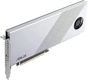 ASUS Hyper M.2 x16 Gen 4 (Pcie 4.0/3.0) Supports 4X M.2 Nvme Devices (2242/2260/2280/22110) Up To 256Gbps For AMD TRX40 / X570 Pcie 4.0 Nvme Raid And Intel® Platform